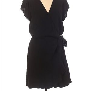 Loft black skort romper size 6